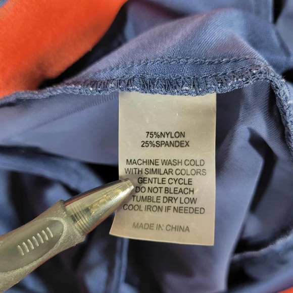 Men's Blue Athletic Shorts - Picture 7 of 10